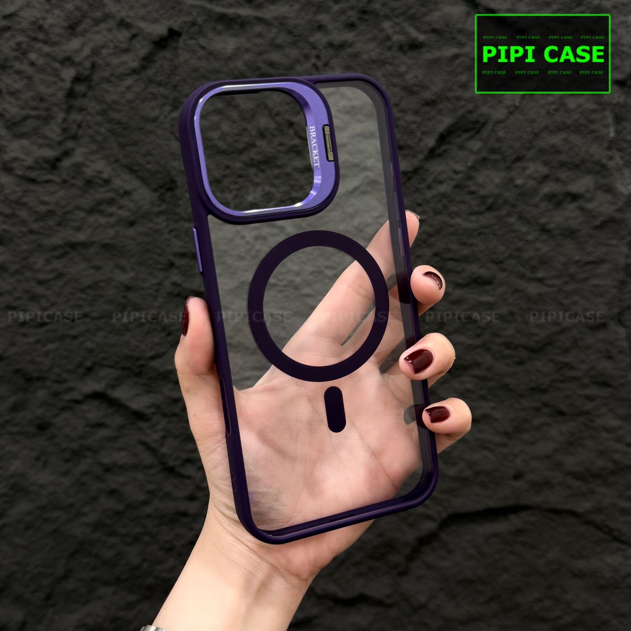 Ốp Lưng iPhone 14 Pro Max - Dansi - Tím_thumbnail_0