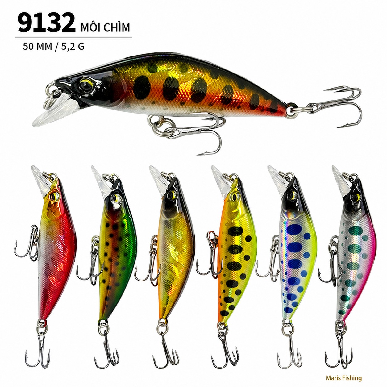 Mồi Minnow Chìm Maris Mini S50_thumbnail_5
