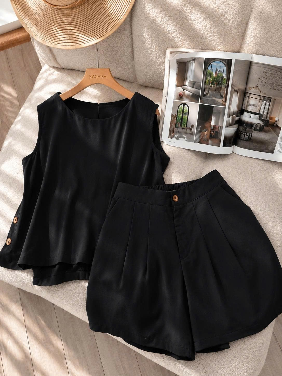 Set đùi Linen bột áo sát nách phối nút_thumbnail_2