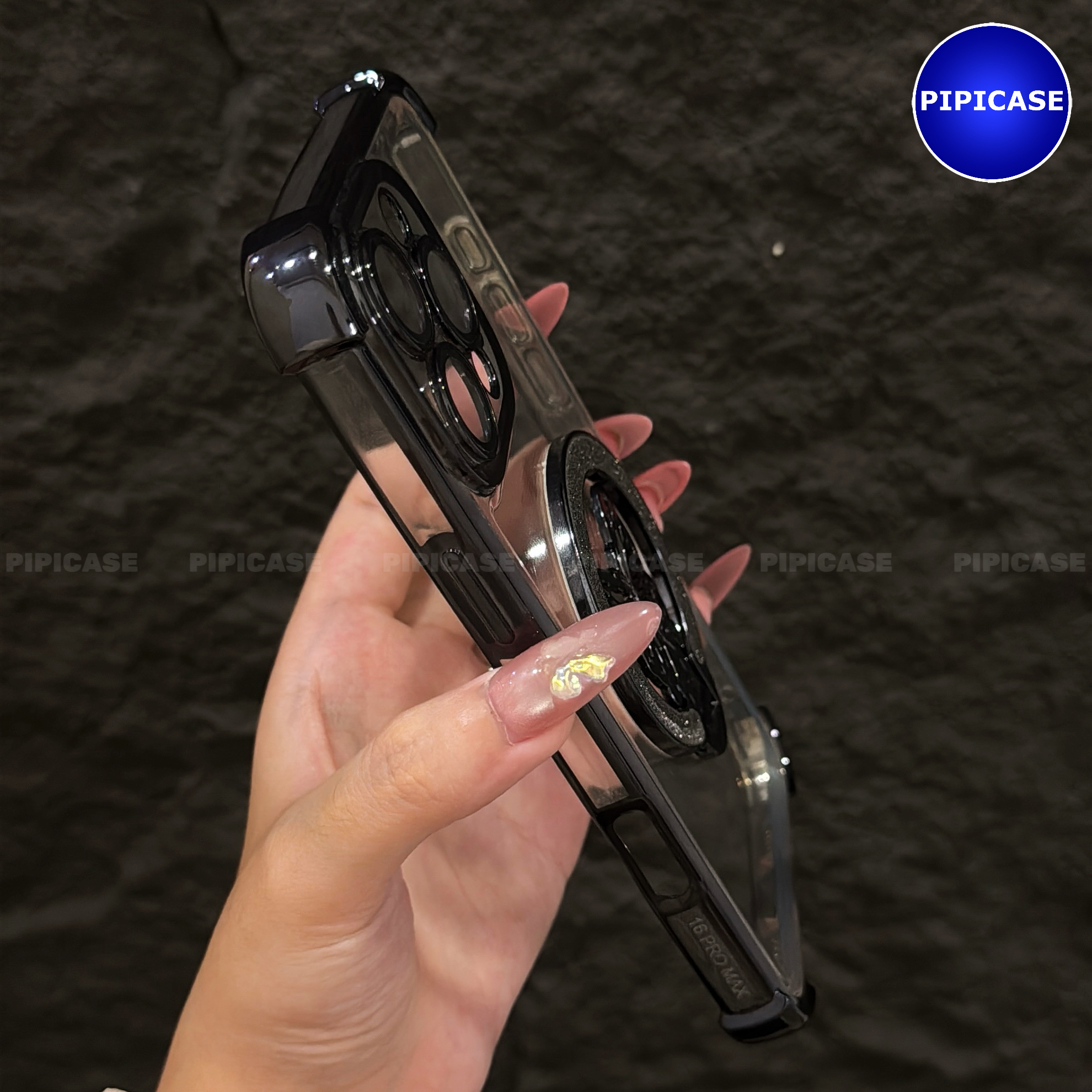 Ốp Lưng iPhone 16 Pro Max - MO - Đen_thumbnail_3
