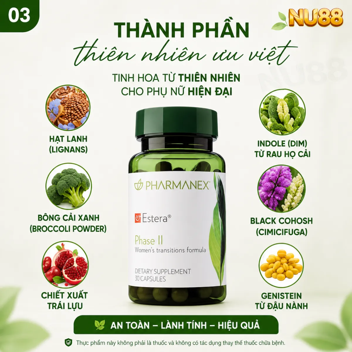 Estera Phase II Nội Tiết Tố Nữ Tiền Mãn Kinh_thumbnail_2