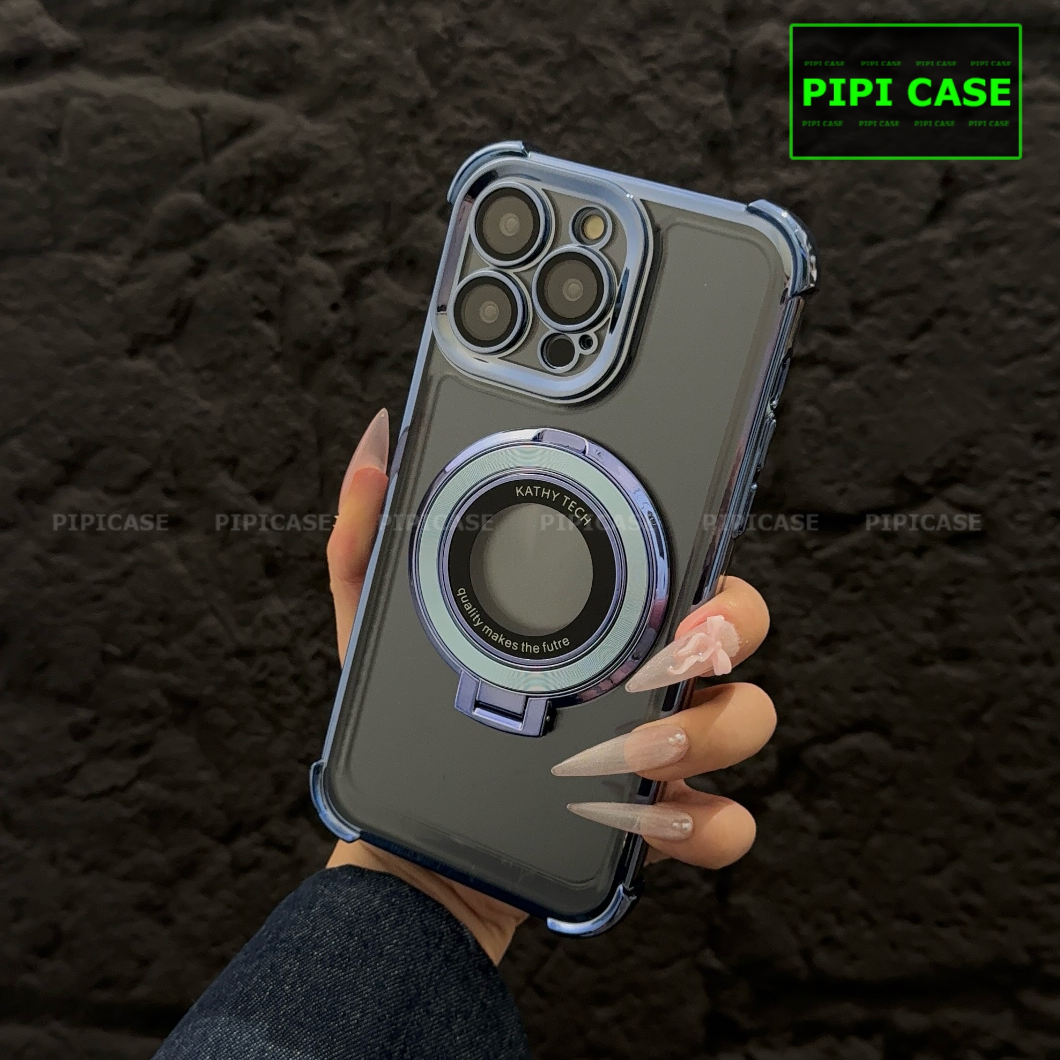 Ốp Lưng iPhone 14 Pro - Ven - Xanh Nhạt_thumbnail_5