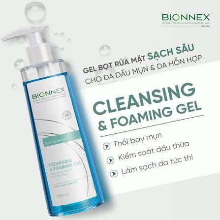 GEL RỬA MẶT BIONNEX THỤY ĐIỂN