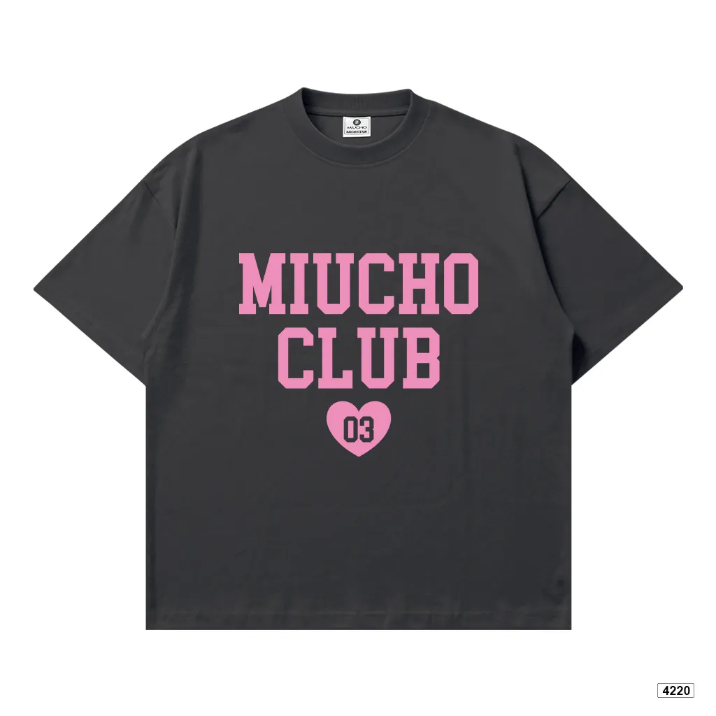Áo thun boxy unisex phối chữ basic Miucho 4220_thumbnail_14