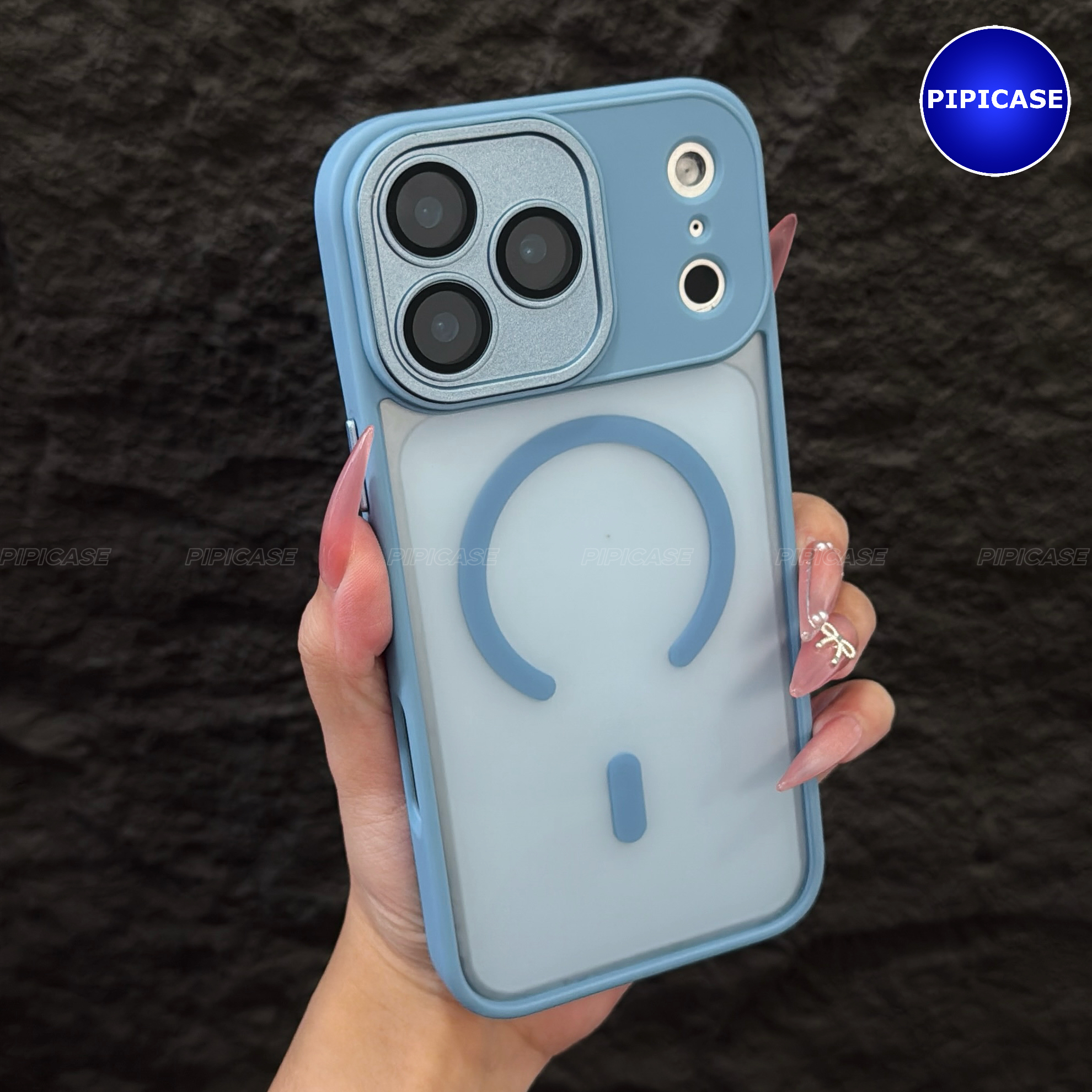 Ốp Lưng iPhone 17 Pro Max - Kao - Xanh Nhạt_thumbnail_1