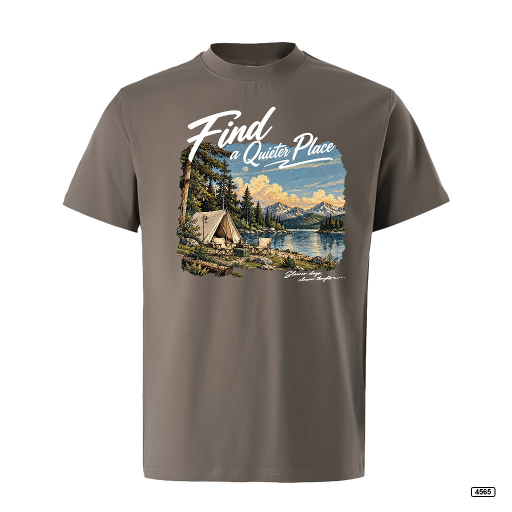 Áo thun nam form rộng cắm trại TeePrint 4565_thumbnail_16