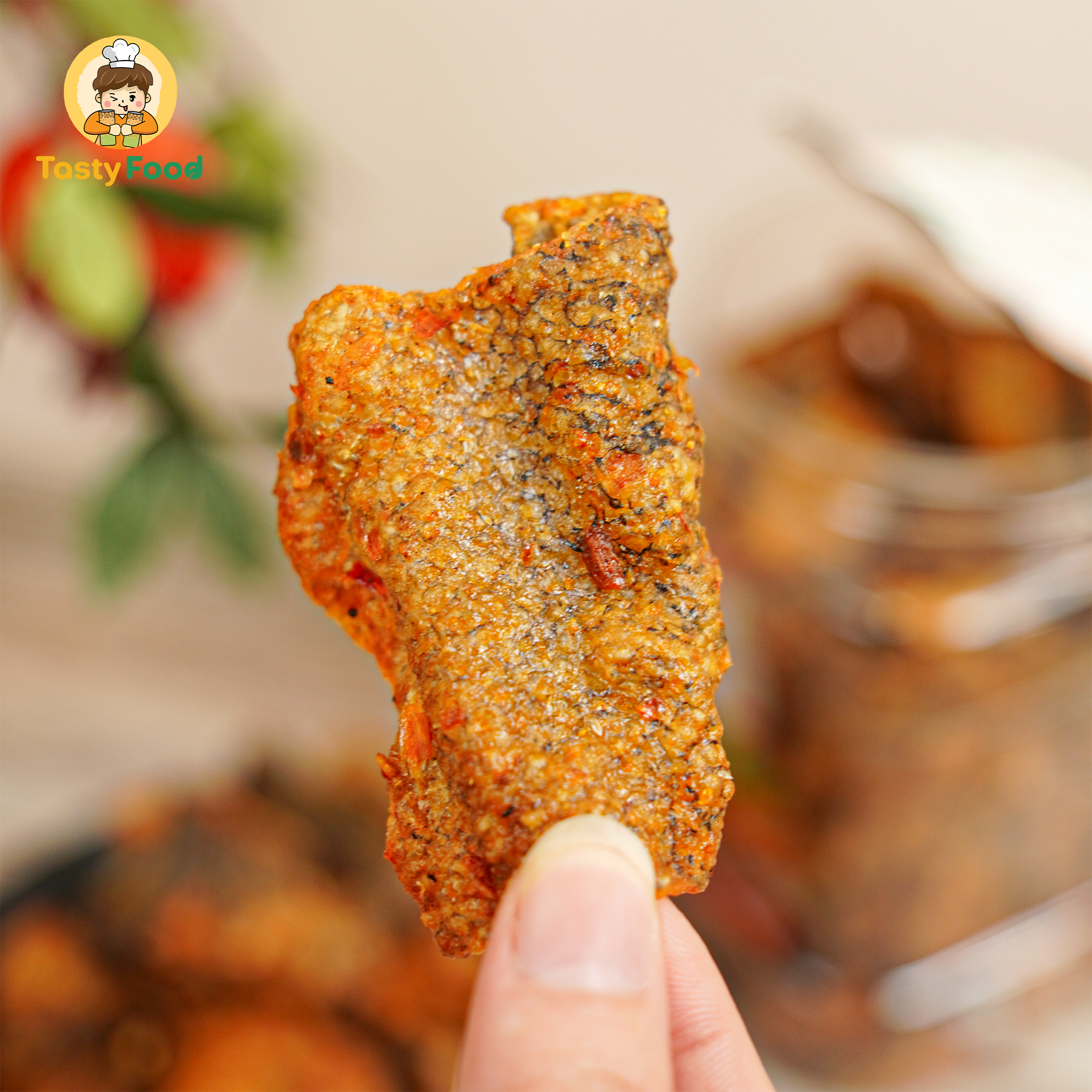 Da cá mắm tỏi Tasty Food - Hũ vuông 400g_thumbnail_2