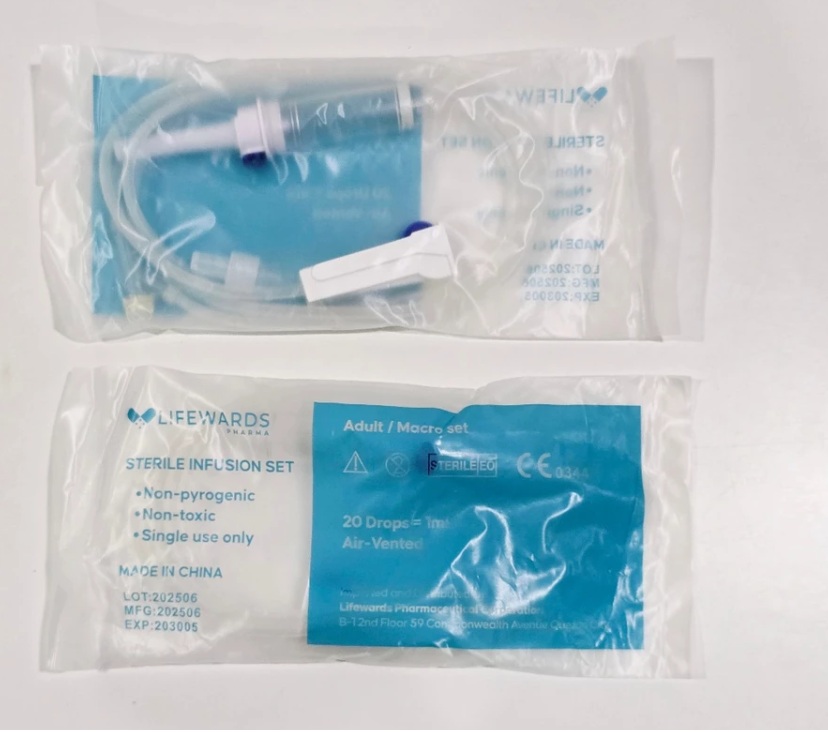 Lifewards Disposable Infusion Set / Macro Set – FDA Approved