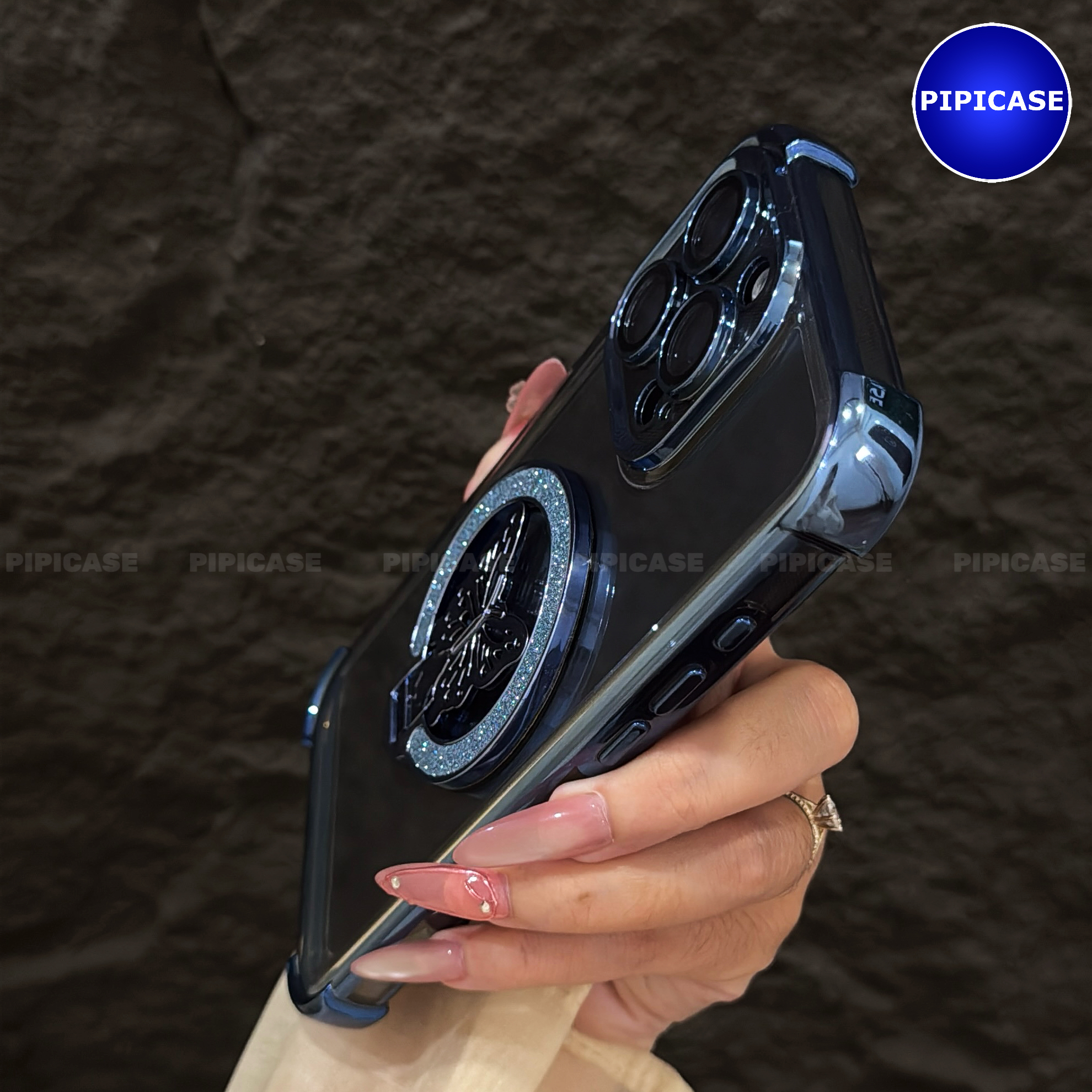 Ốp Lưng iPhone 16 Pro Max - MO - Xanh Nhạt_thumbnail_4