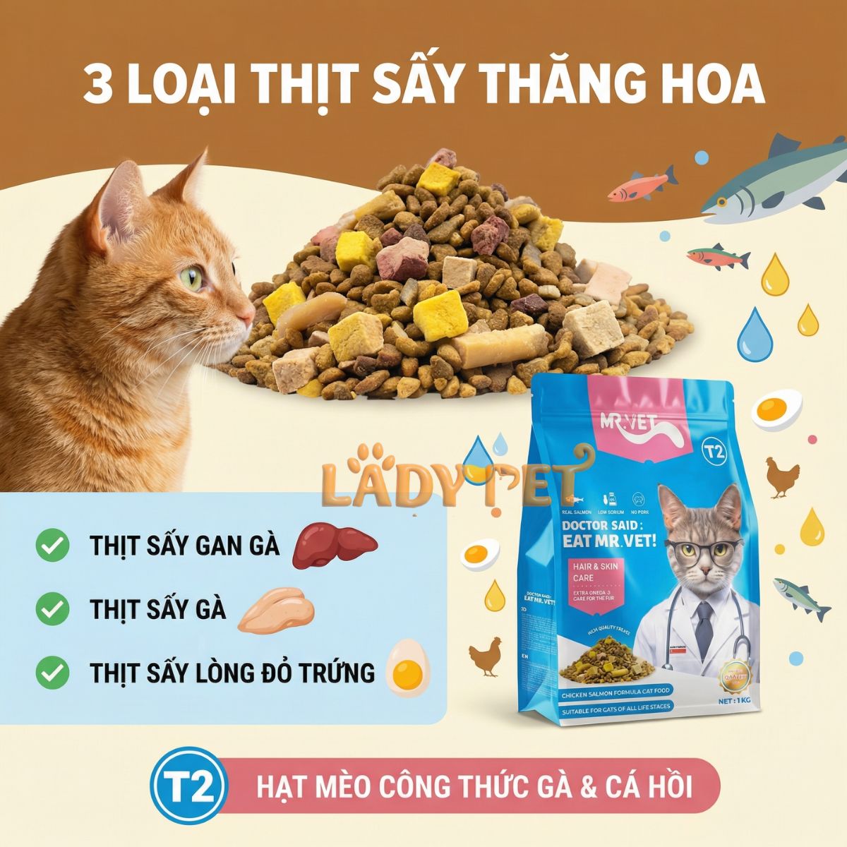 Hạt cho mèo MR VET T2 cho mèo (1KG)_thumbnail_3