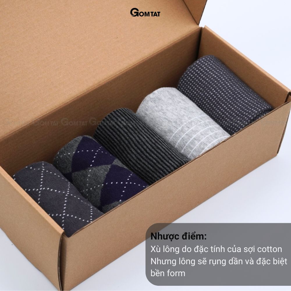 Combo tất giày tây họa tiết LUX-MIX-CB_thumbnail_62