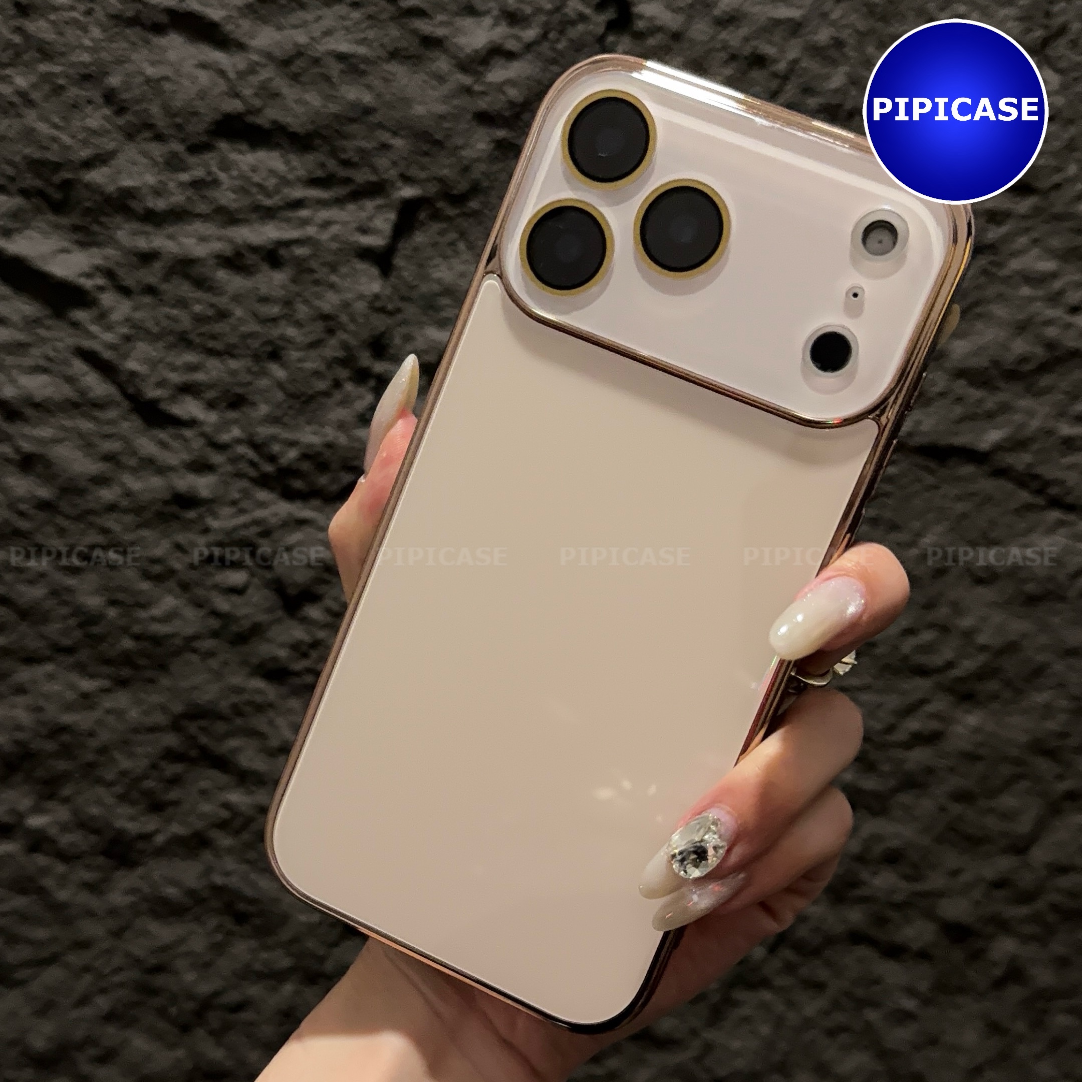 Ốp Lưng iPhone 17 Pro Max - Gash - Vàng