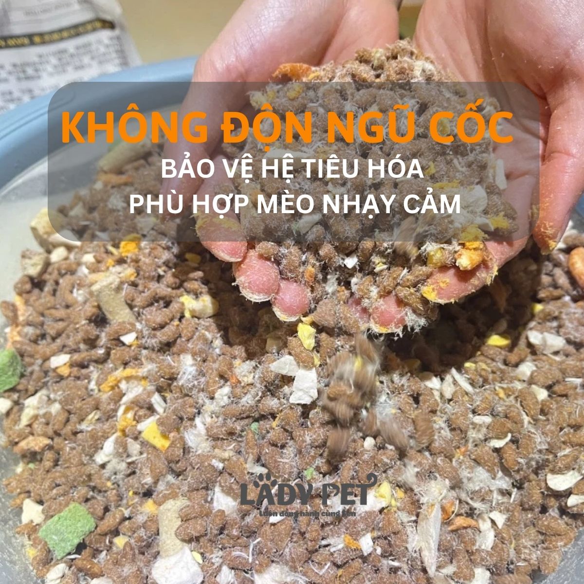 Hạt Pet's Life Trộn Topping Thịt Sấy Cho Mèo (1,5kg)_thumbnail_2