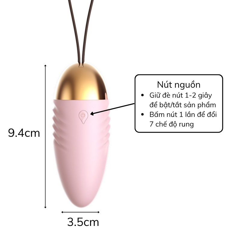Trứng Rung Điều Khiển Từ Xa Lilo 10 Chế Độ Kích Thích Điểm G_thumbnail_3