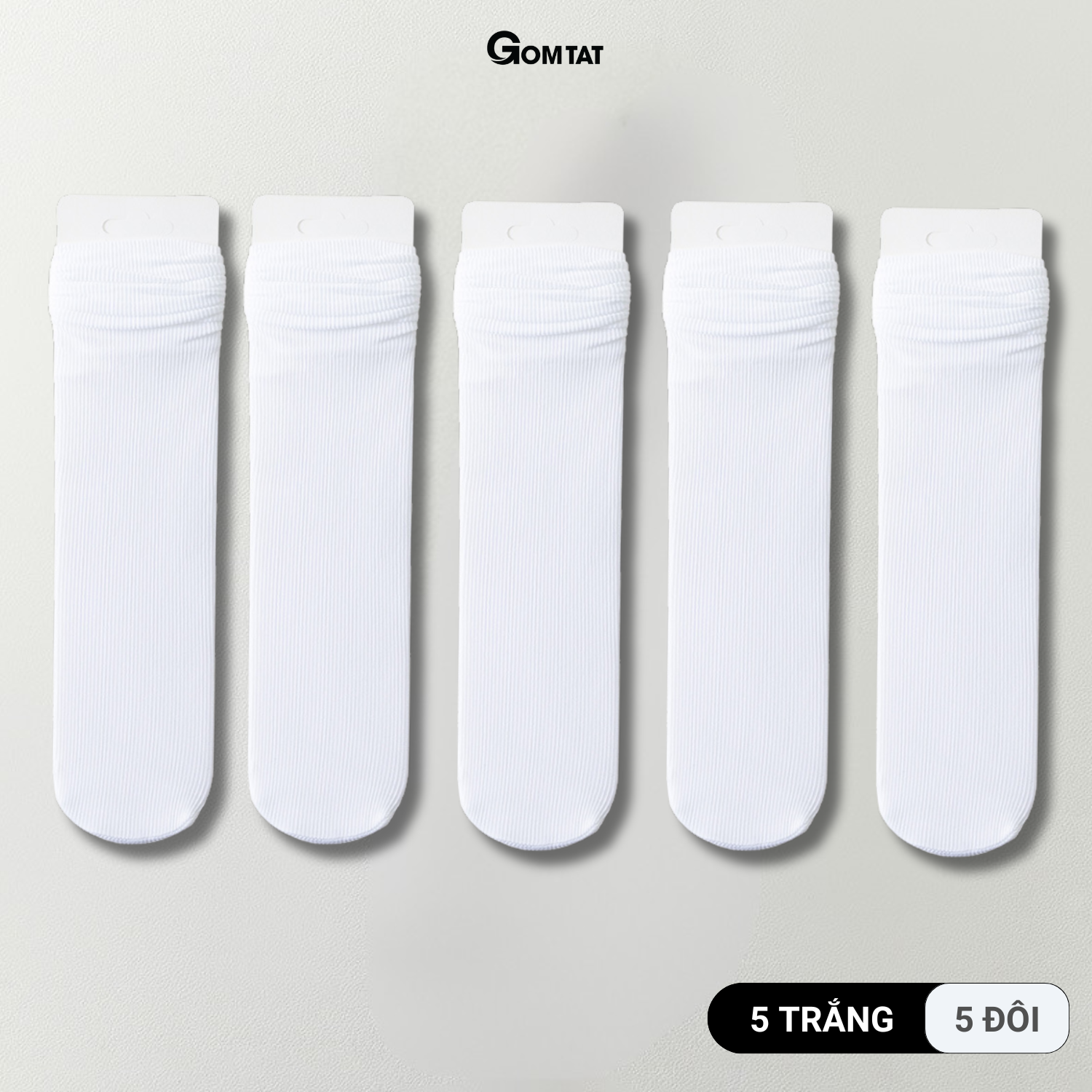 Combo tất giấy nữ mỏng mùa hè GOMTAT, vớ nữ trơn mong nhẹ, mềm mịn, tôn dáng - HOT-1304_thumbnail_1