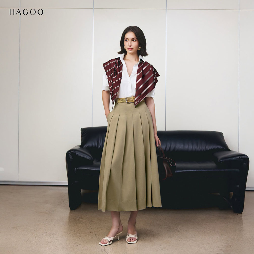 outfit vừa nữ tính vừa hiện đại