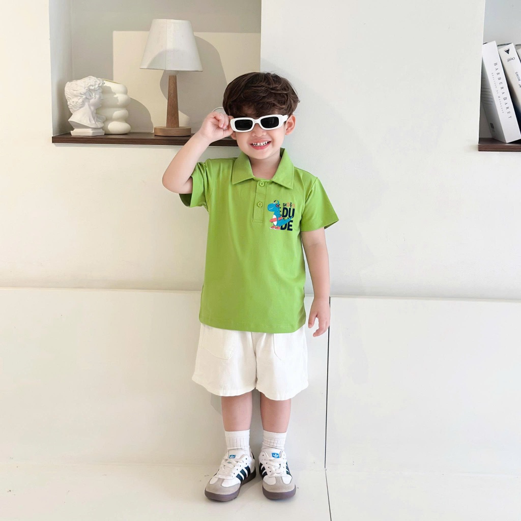 [XẢ KHO LẺ SIZE 110-160] Áo POLO cho bé in hình nhiều mẫu - Áo trẻ em từ 15-42kg - Loza Kids XPL001_thumbnail_38