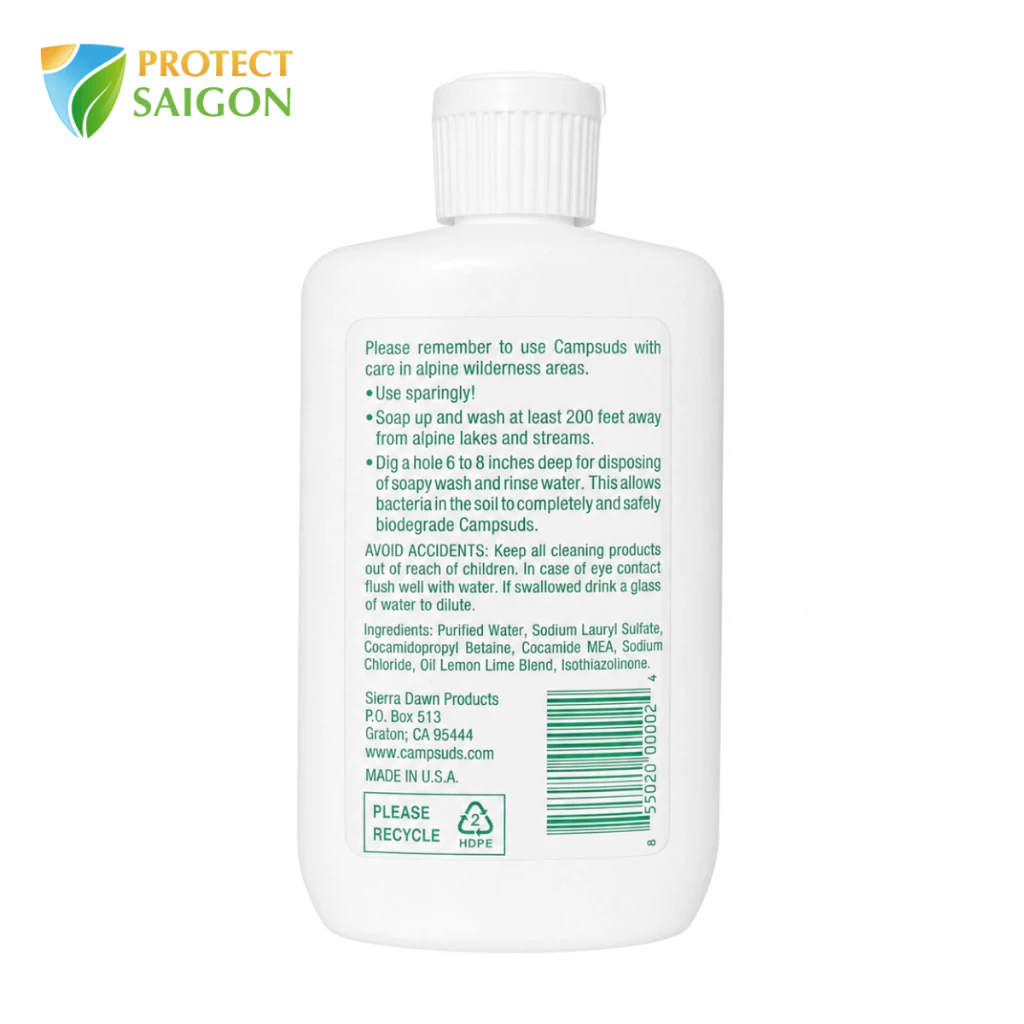 Xà bông Cắm Trại Đa Năng Campsuds 120ml - Phân Hủy Sinh Học, Dùng Cho Trekking & Dã Ngoại_thumbnail_7