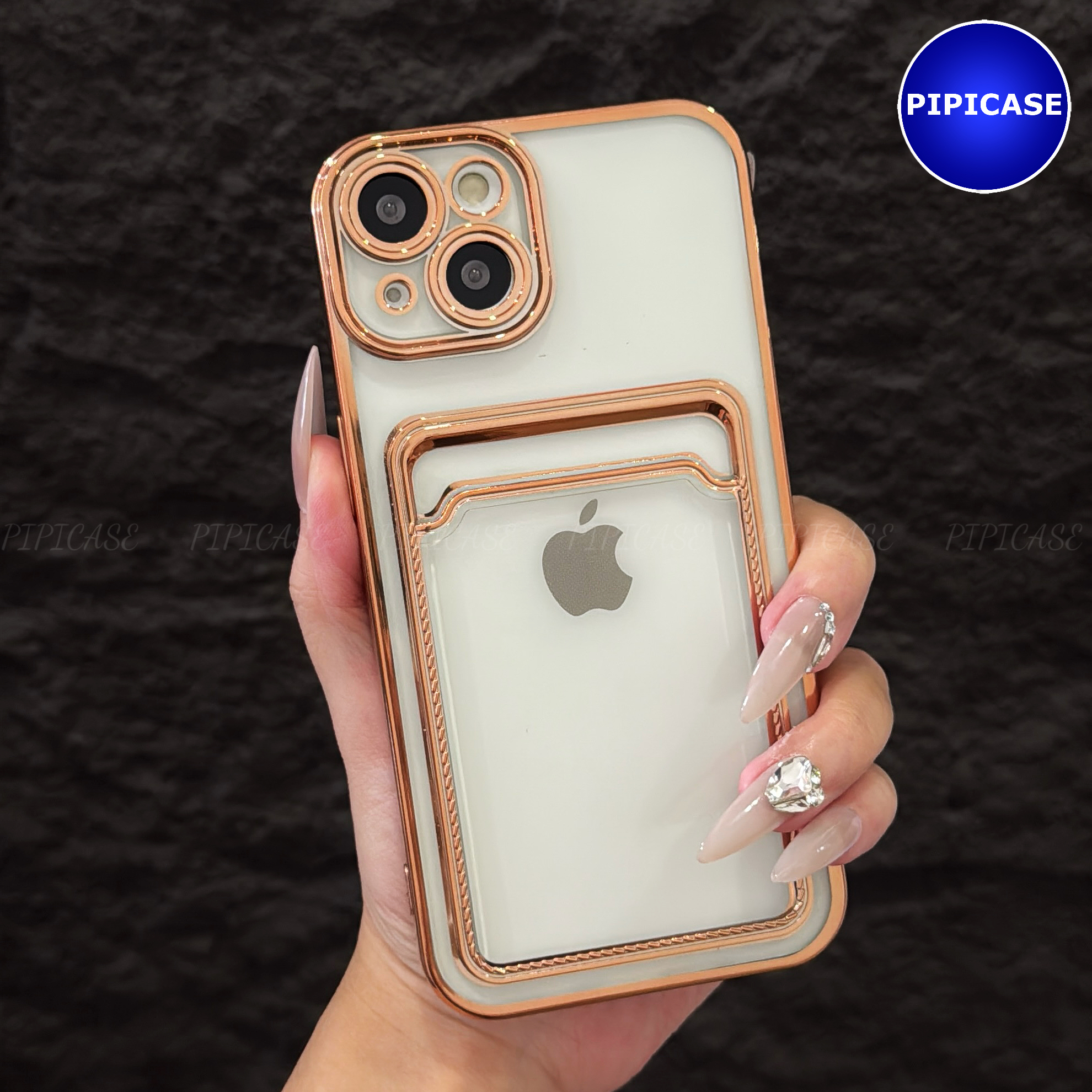 Ốp Lưng iPhone 14 - Ốp Thẻ - Vàng_thumbnail_3