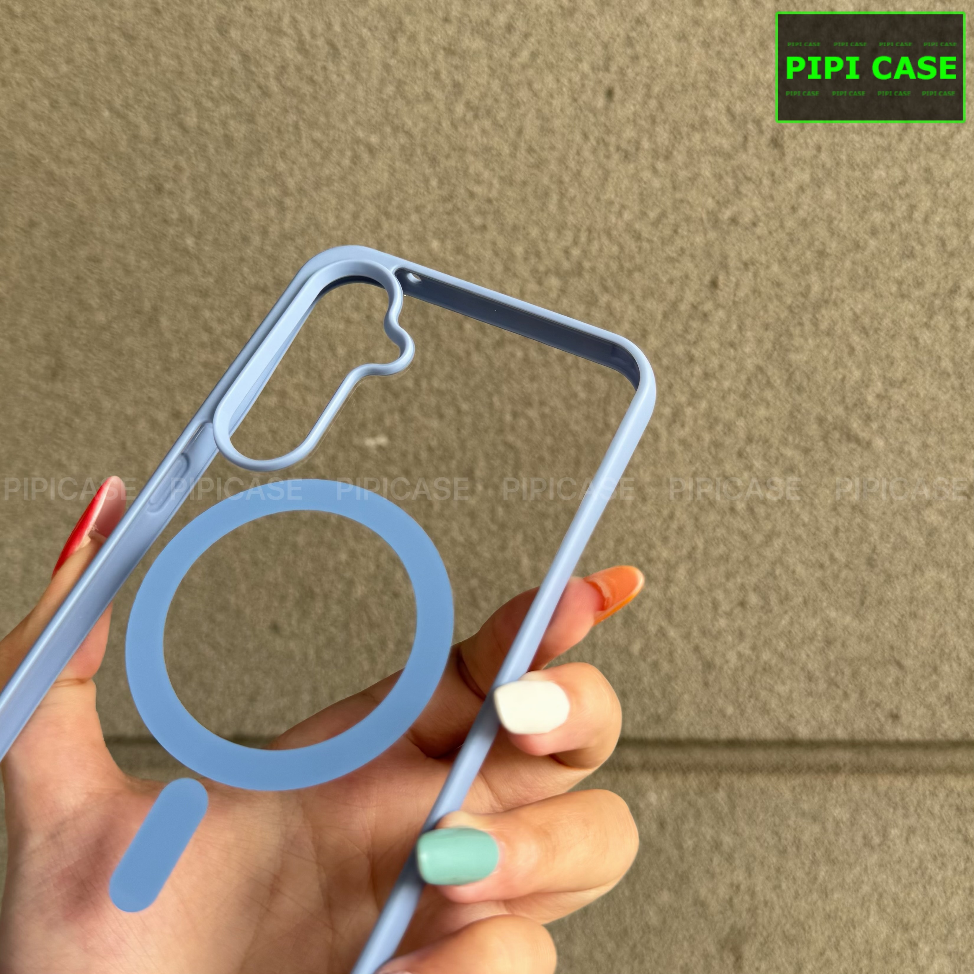 Ốp Lưng Samsung S23 FE 5G - Chic - Xanh Nhạt_thumbnail_4
