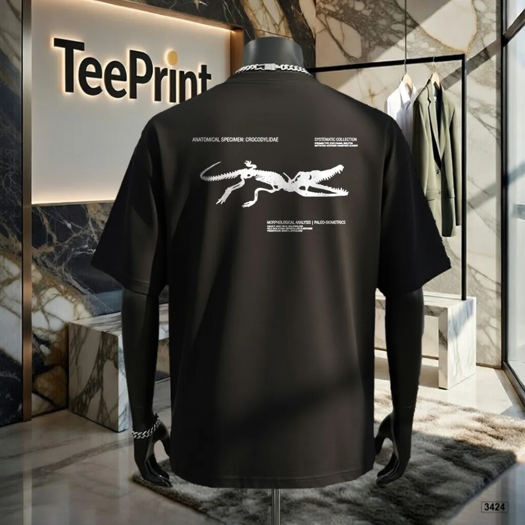 Áo thun form rộng nhiều màu in classic TeePrint 3424_thumbnail_2