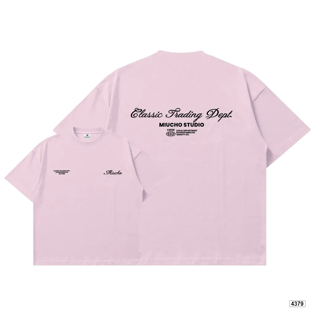 Áo thun unisex classic trading dept form boxy Miucho 4379_thumbnail_9