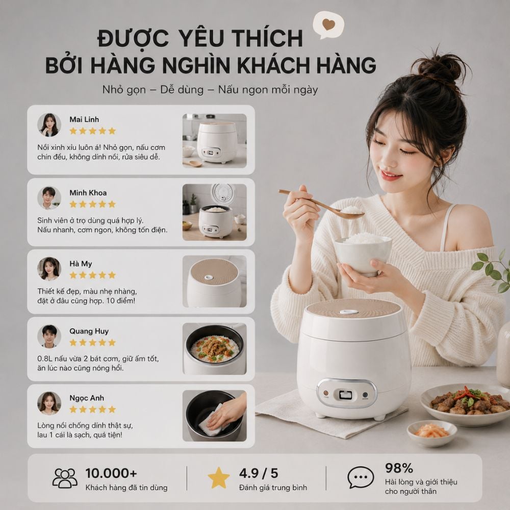 Nồi cơm điện mini Mk-233 (0,8L nâu)_thumbnail_6