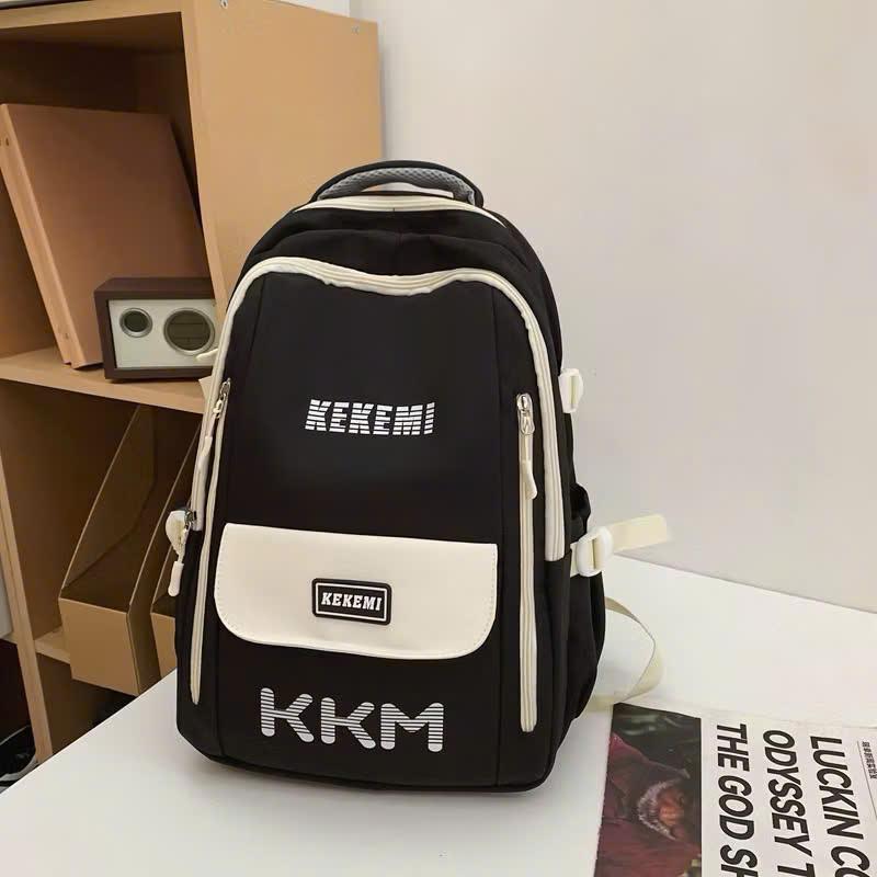 (Không Kèm Móc) Balo Học Sinh Sinh Viên Chống Nước Nhiều Ngăn Thời Trang Hàn Quốc Unisex Cunbag BL058_thumbnail_3