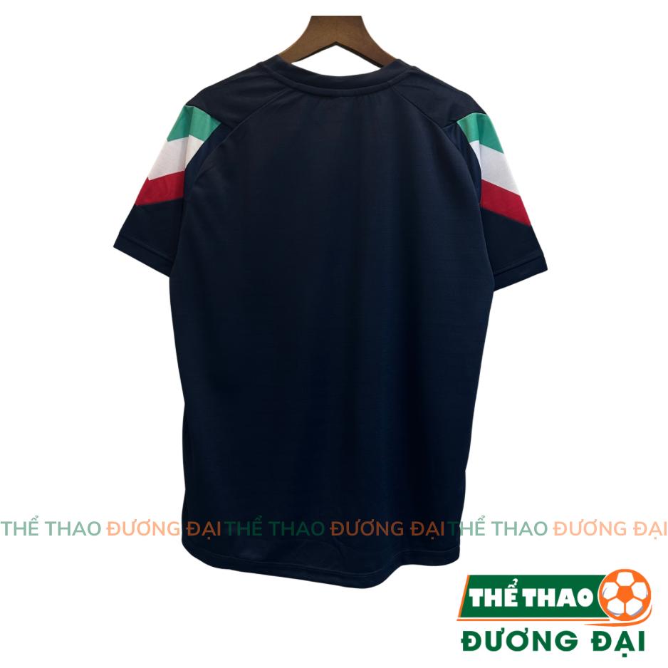 Quần Áo Bóng Đá ĐT Ý Xanh Đen 2025 2026 Thun Mè S-COMF Thoáng Khí Thể Thao Đương Đại_thumbnail_1