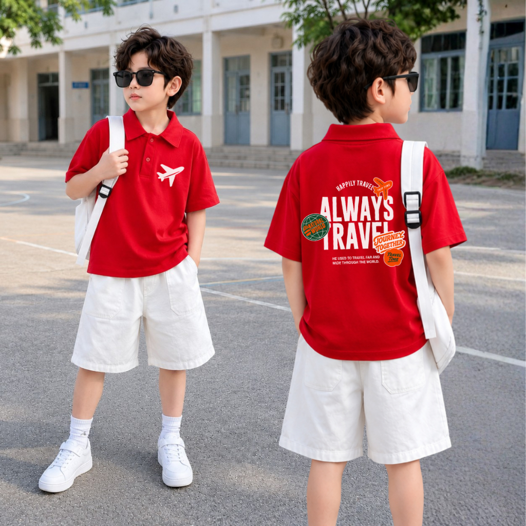 Áo polo bé trai hình Máy bay - Loza Kids PL3643_thumbnail_4