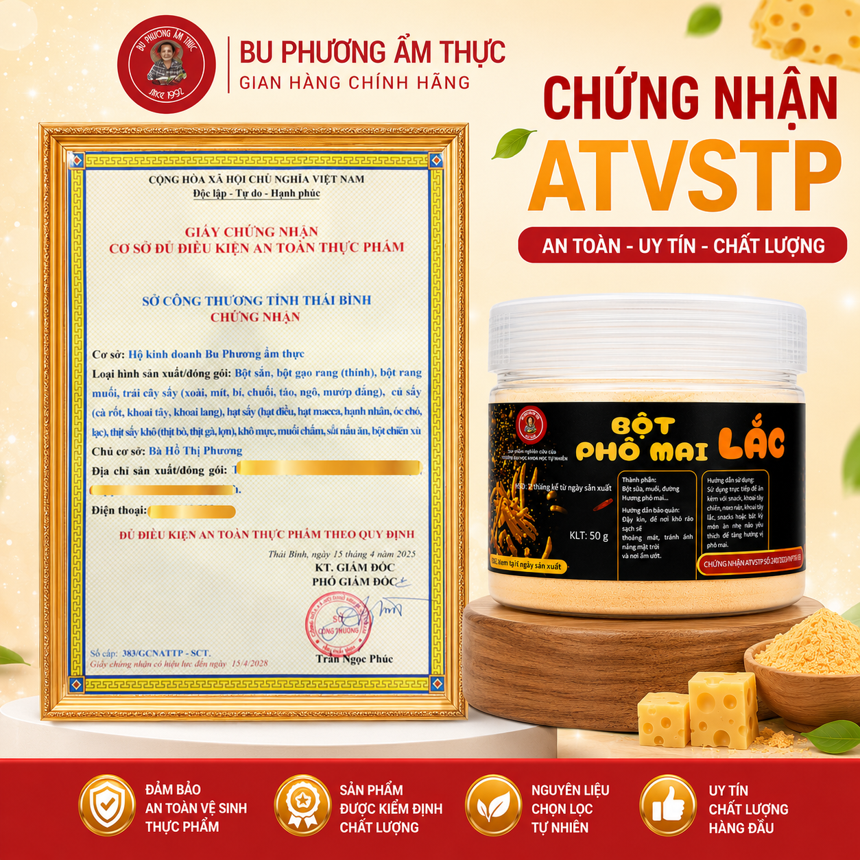 Bột Phô Mai Lắc Bu Phương 50G – Lắc Khoai Tây, Gà Rán - BP22_thumbnail_5