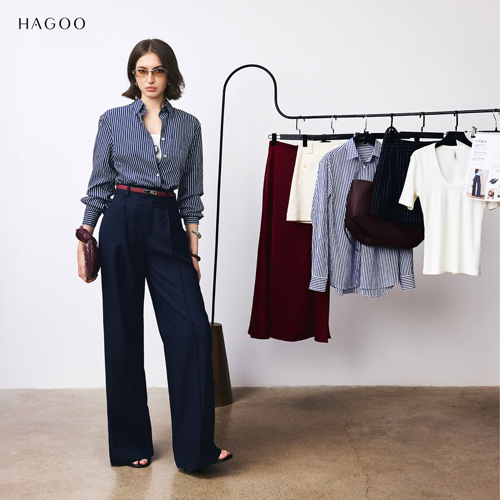 Chi tiết ly quần giúp vóc dáng cân đối hơn