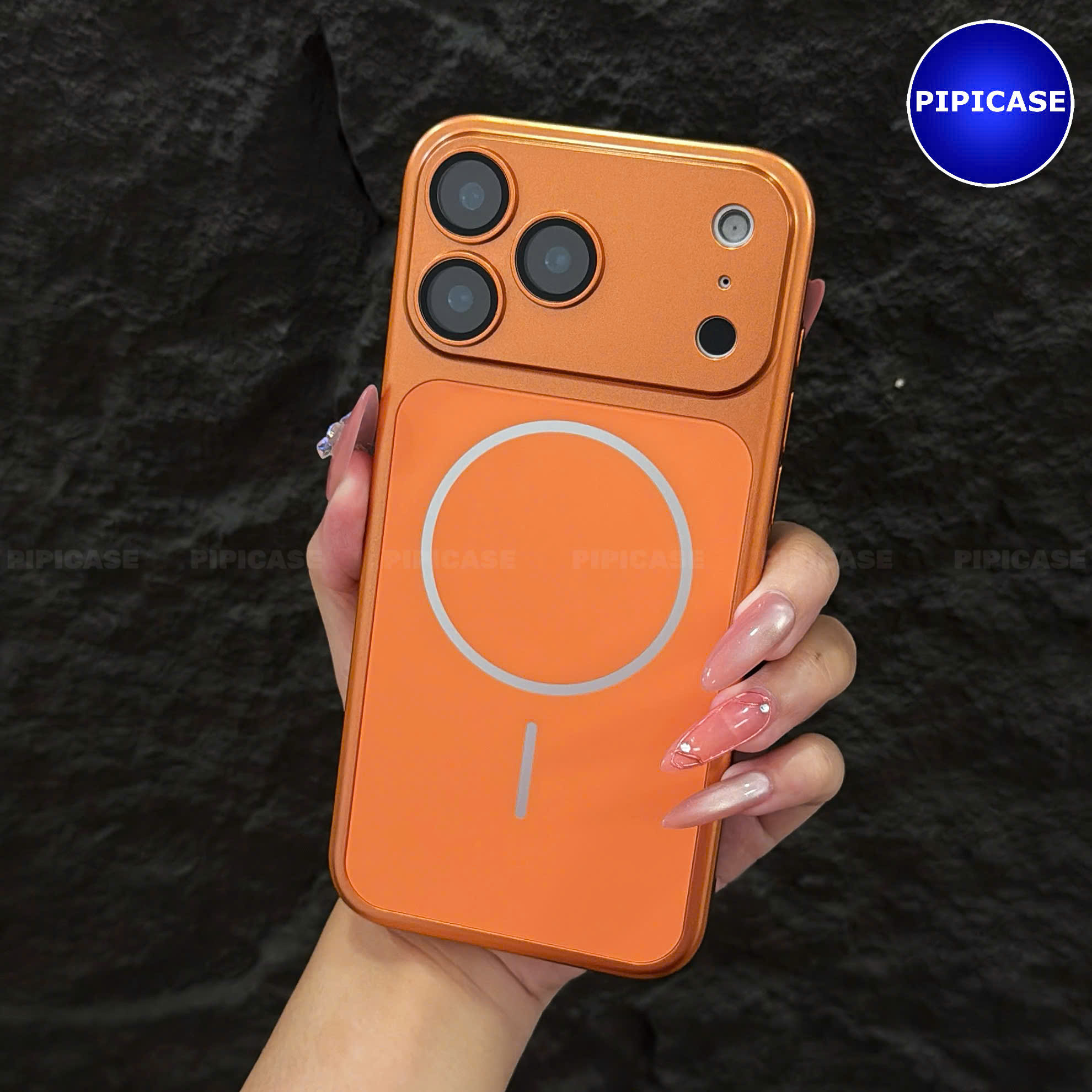 Ốp Lưng iPhone 18 Pro Max - Kan - Cam