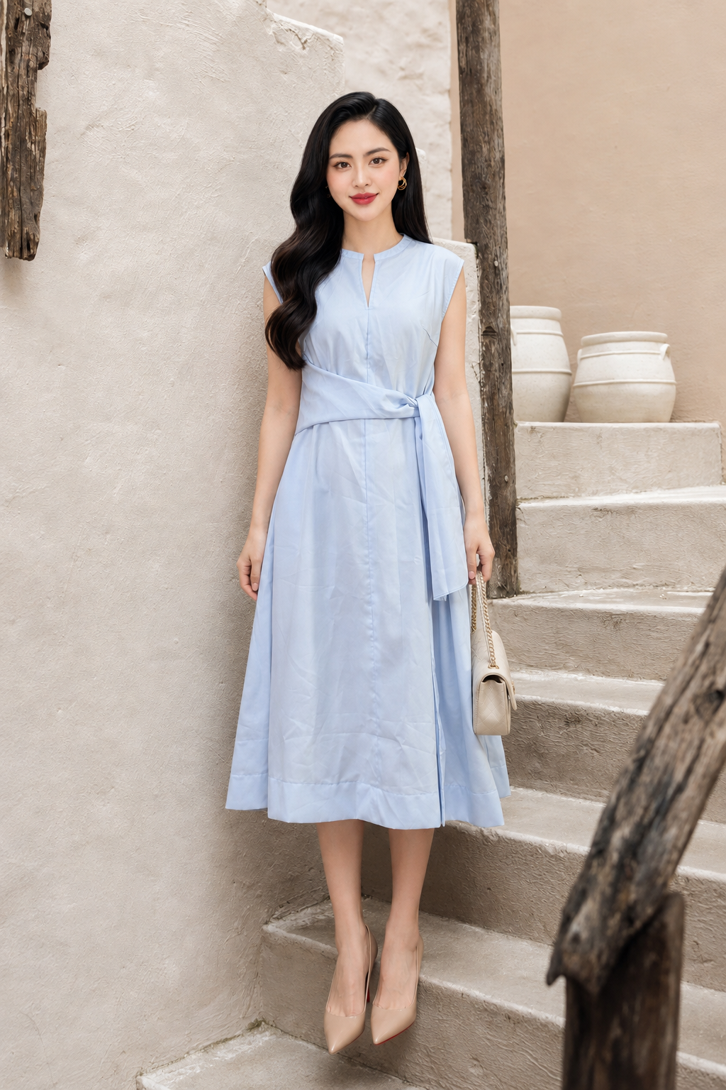 LV020 - VÁY XANH PASTEL_thumbnail_2