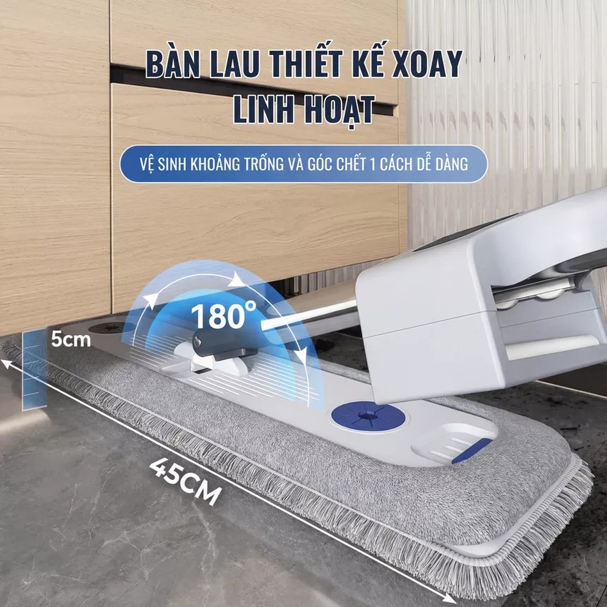 Chổi Lau Nhà Tự Vắt Bông San Hô 155cm_thumbnail_4