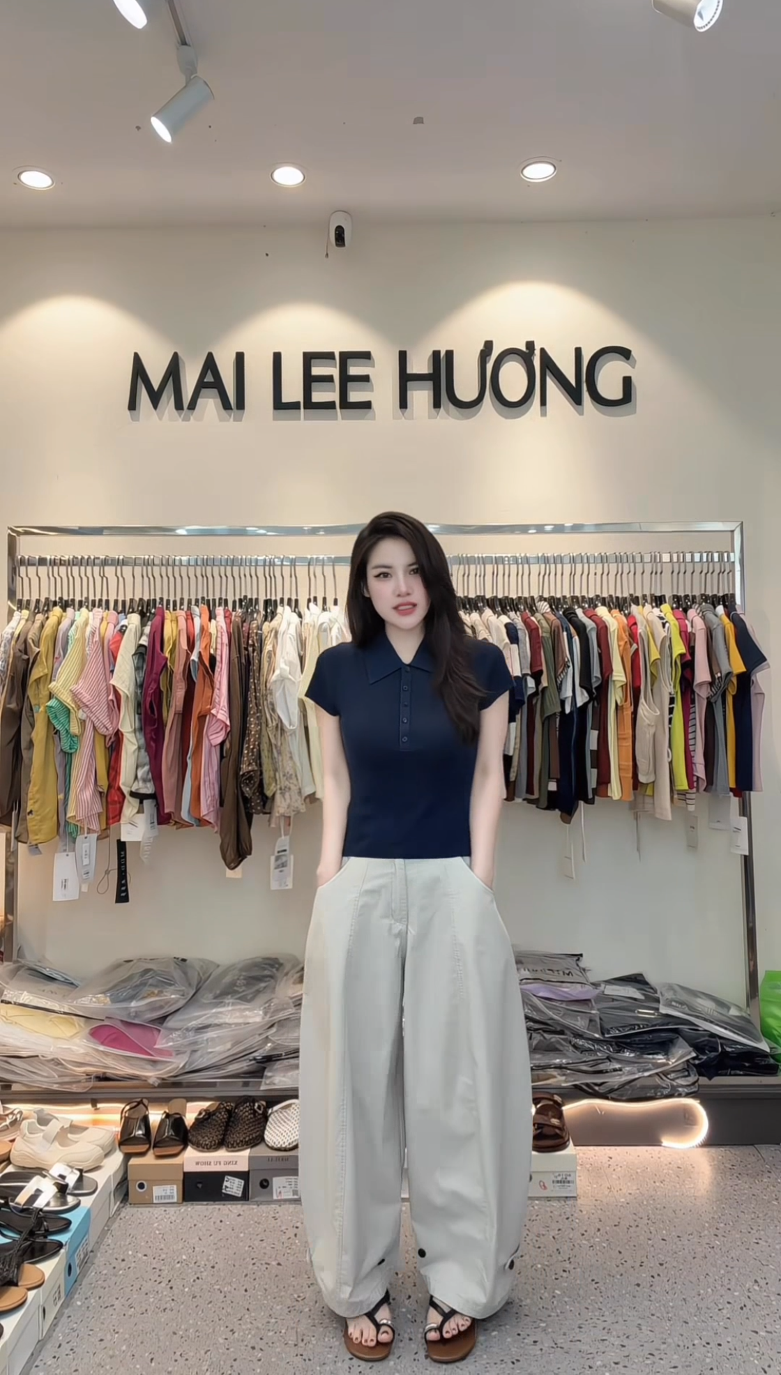 Quần dài ống rộng 1429