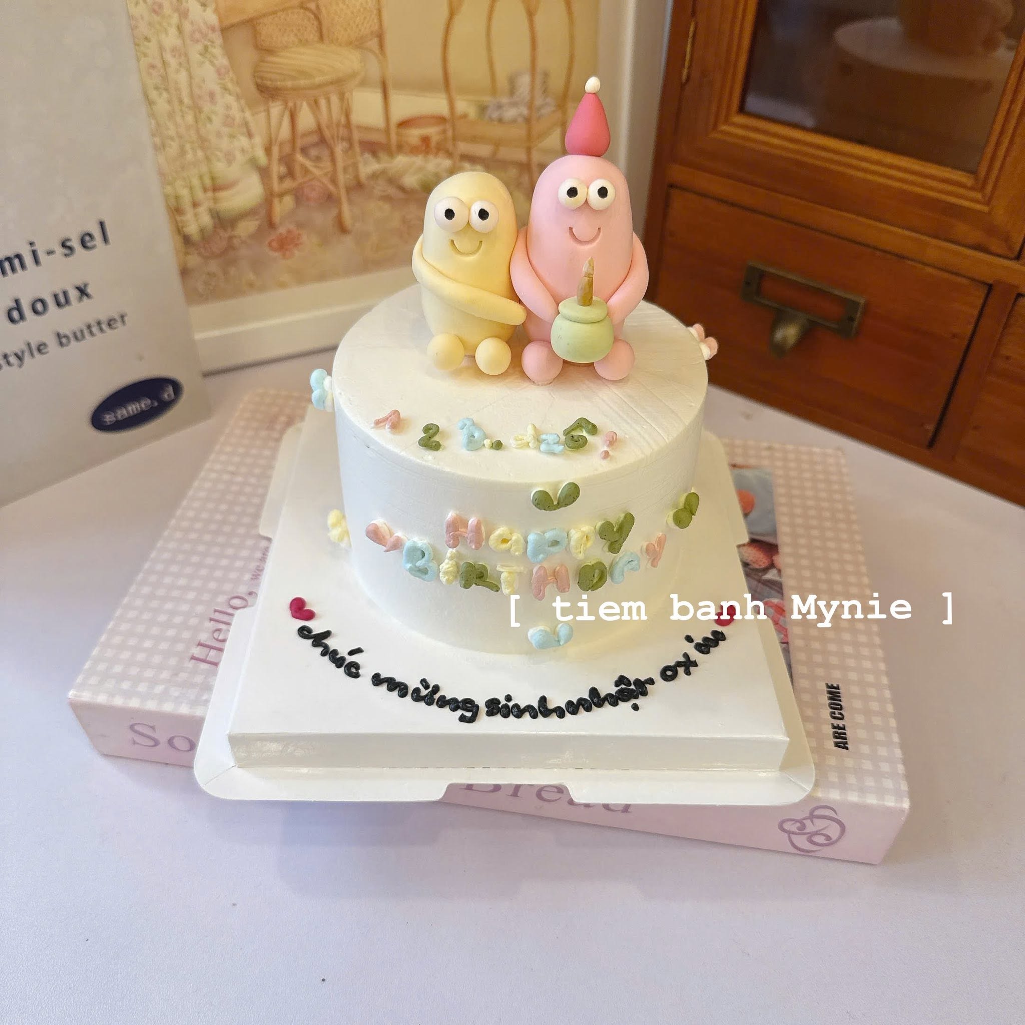 Bánh kem nhân vật vô tri - NT0044