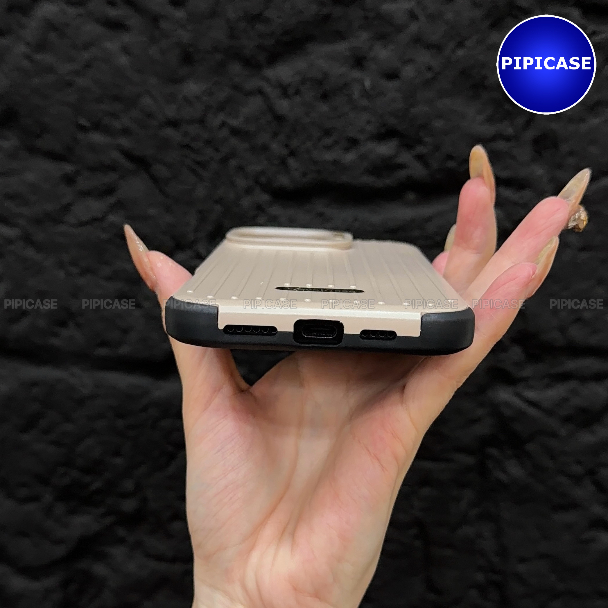 Ốp Lưng iPhone 16 Pro Max - Hondao - Nâu Nhạt_thumbnail_5