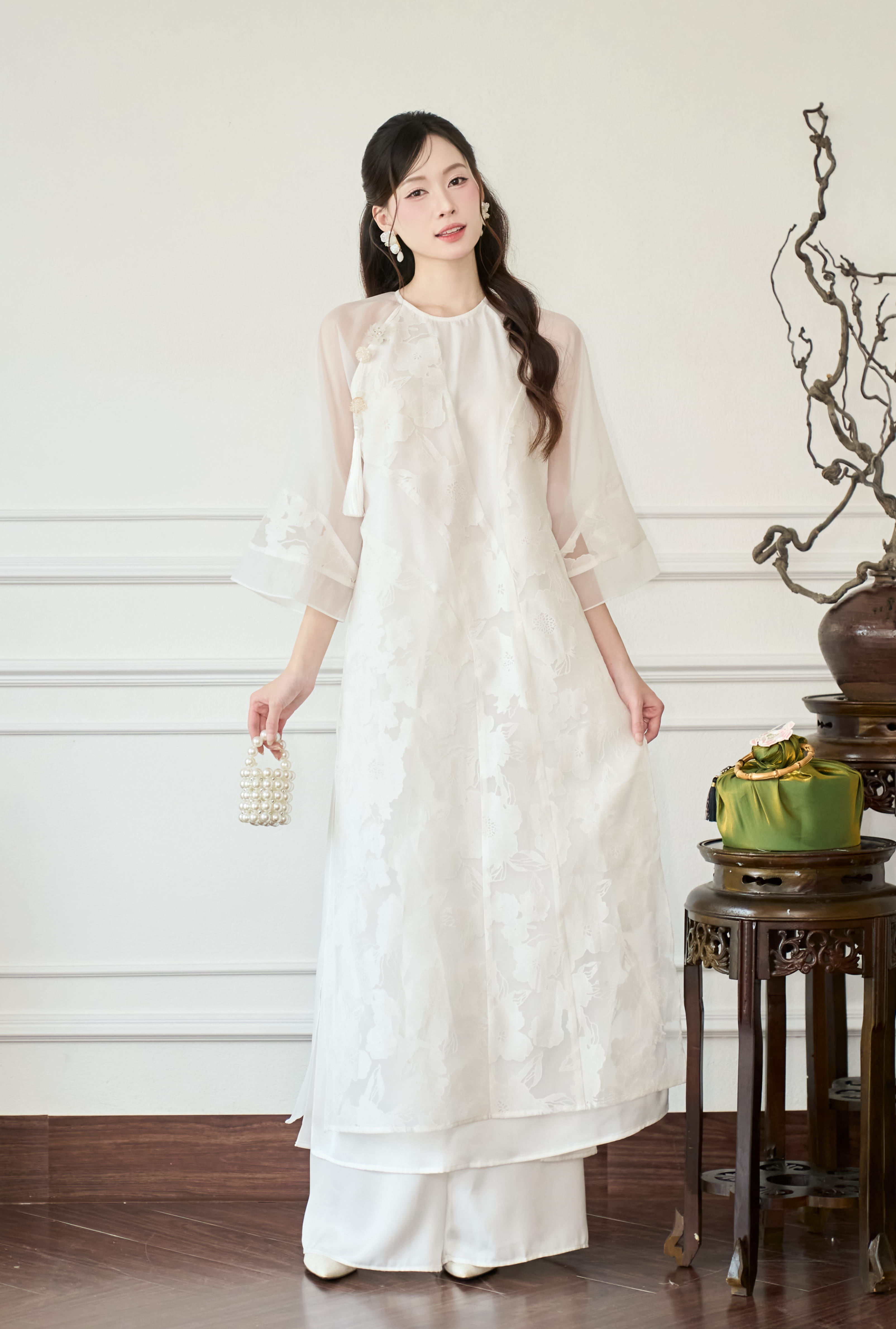 Áo dài Ngọc Xuân SD1510