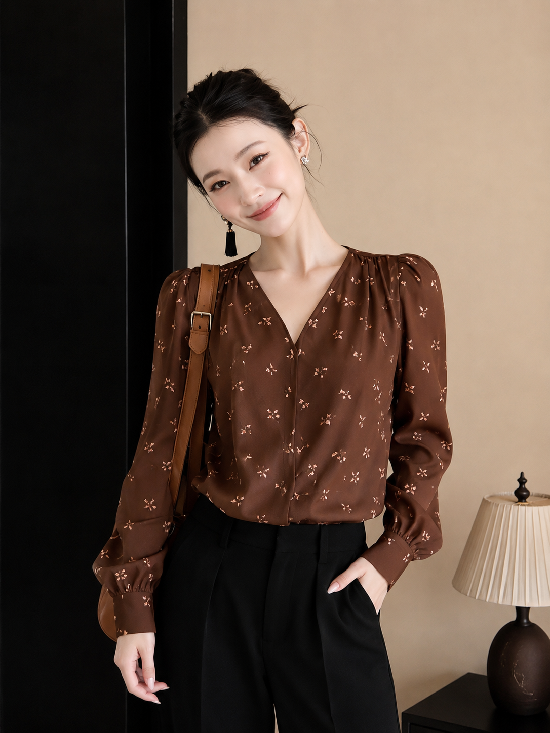 MS LZ1703365- Áo sơ mi voan nữ