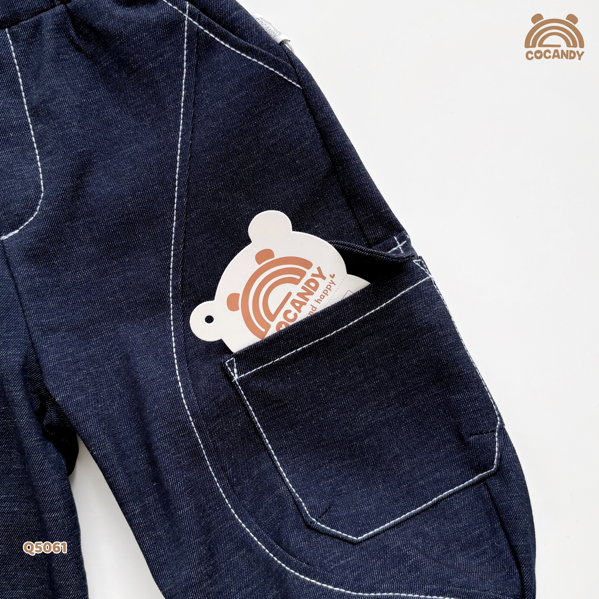 Quần dài XANH denim ống bom túi hộp_thumbnail_3