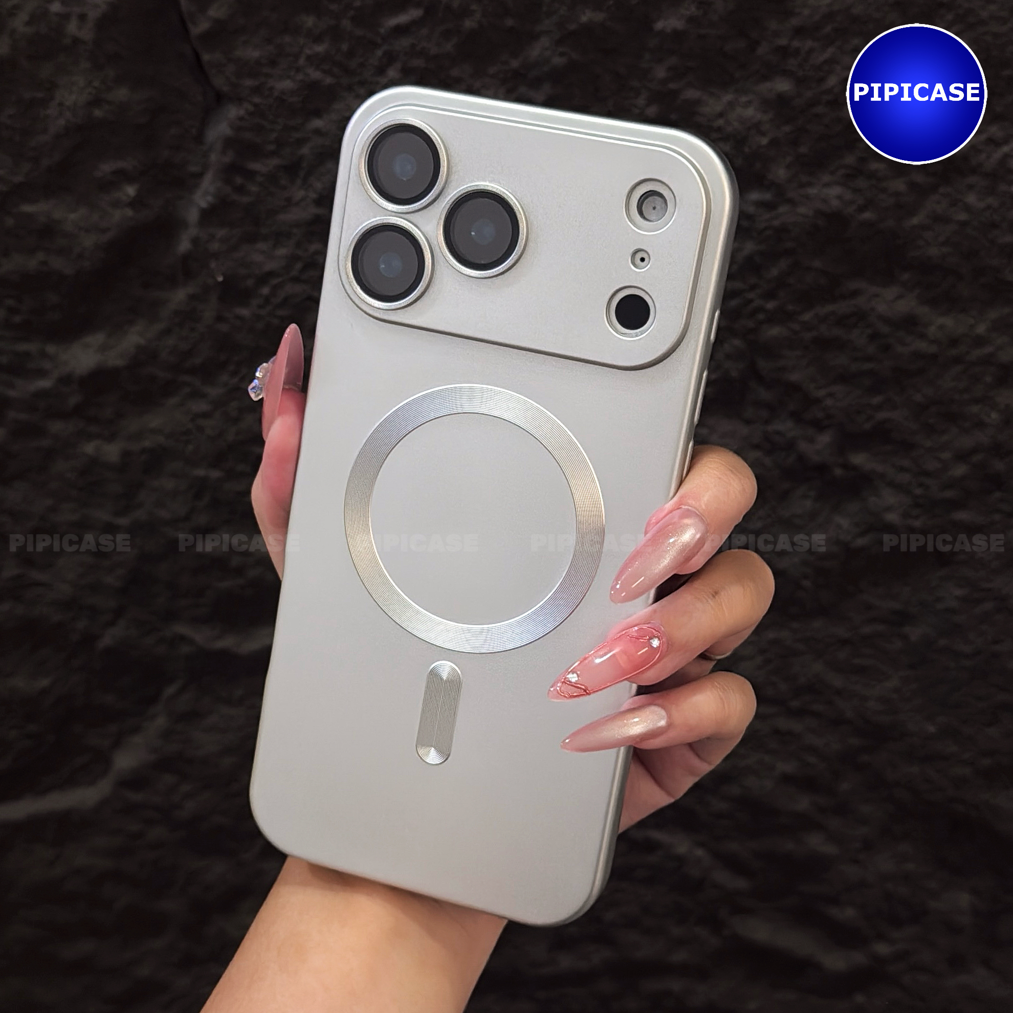 Ốp Lưng iPhone 17 Pro Max - Ops - Bạc