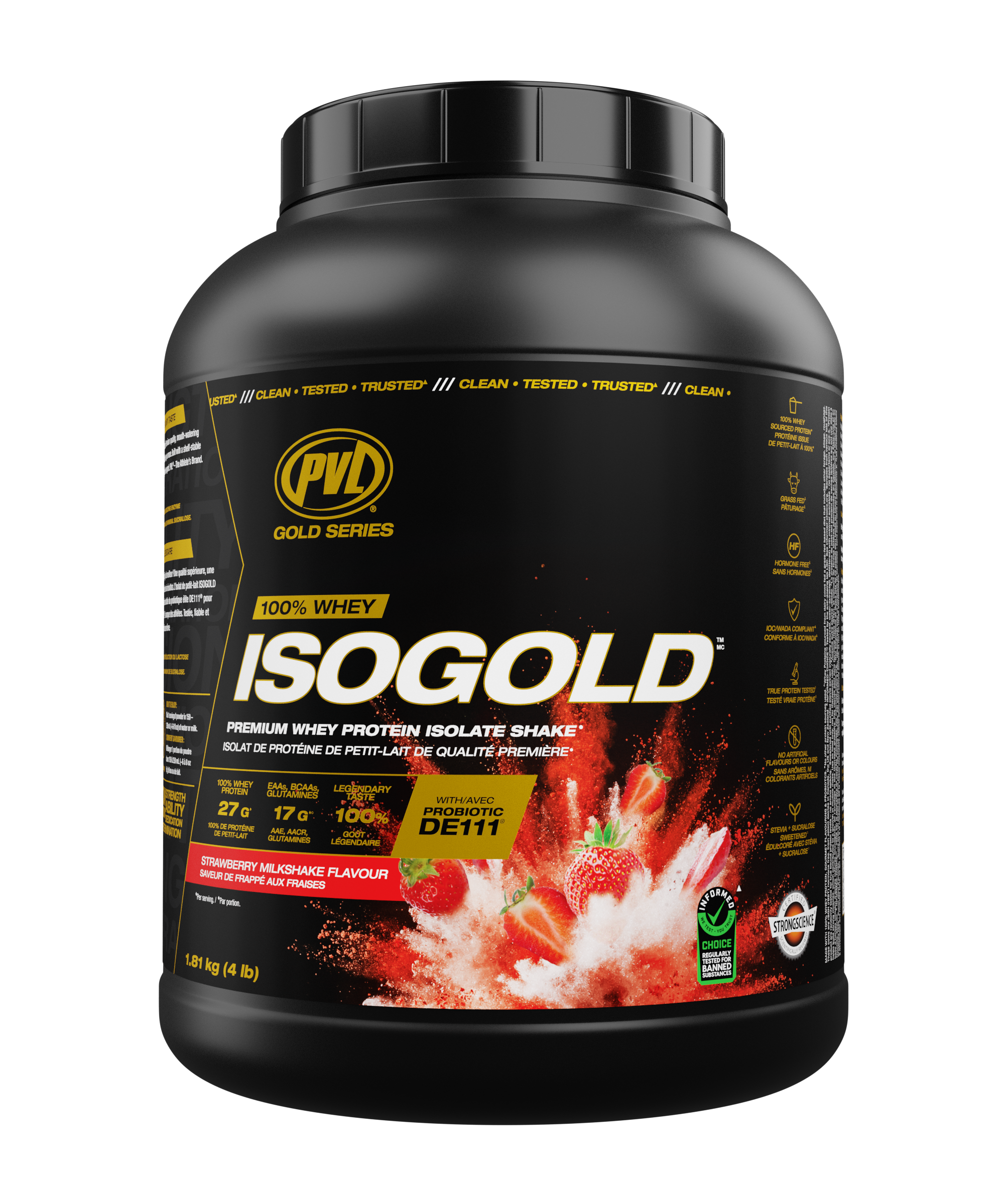 PVL ISO Gold - Premium Whey Protein With Probiotic, 4 Lbs (1.81kg)_thumbnail_3