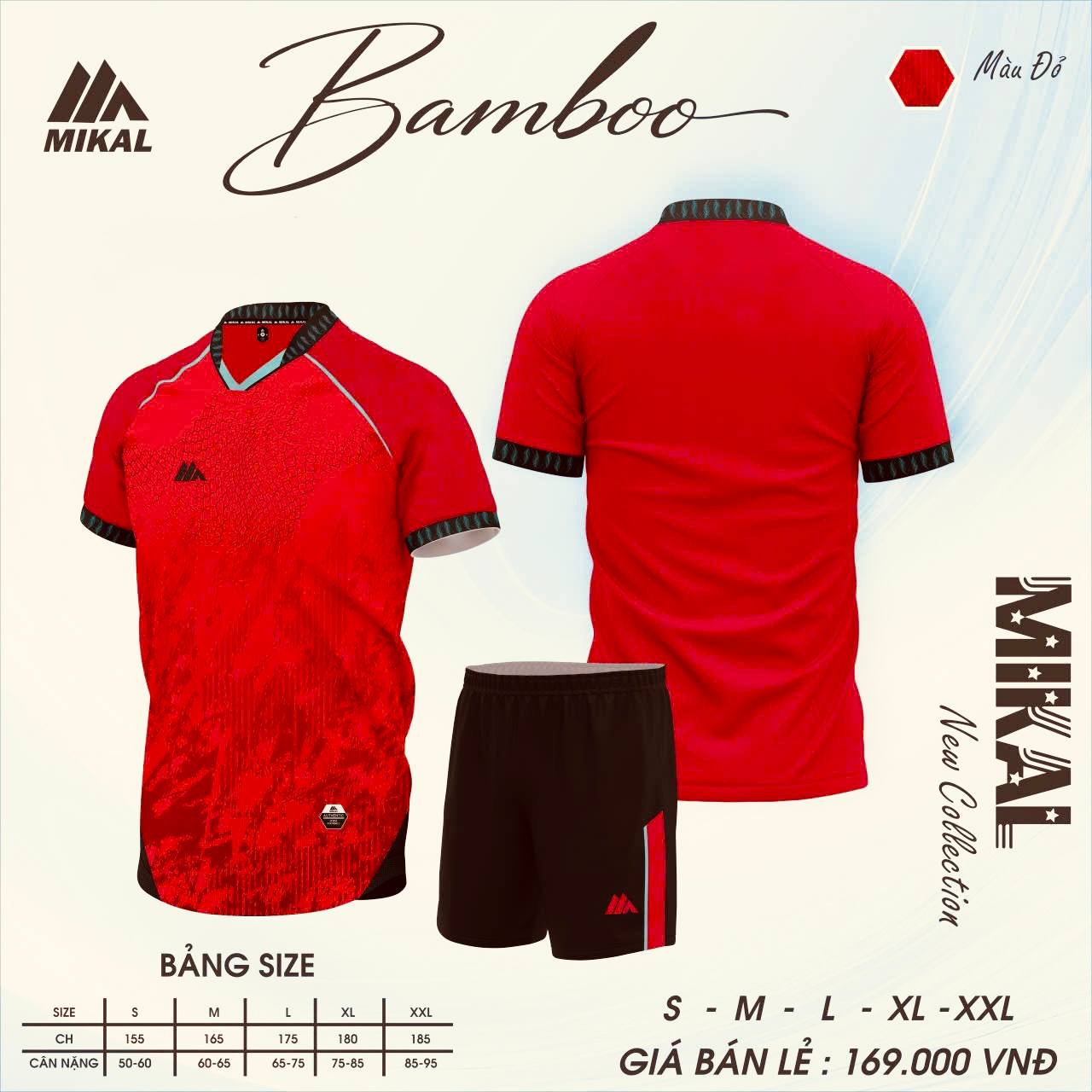 BST Quần Áo Bóng Đá Mikal Bamboo K8 Thun Mè Cao Cấp Thoáng Khí Thể Thao Đương Đại_thumbnail_6