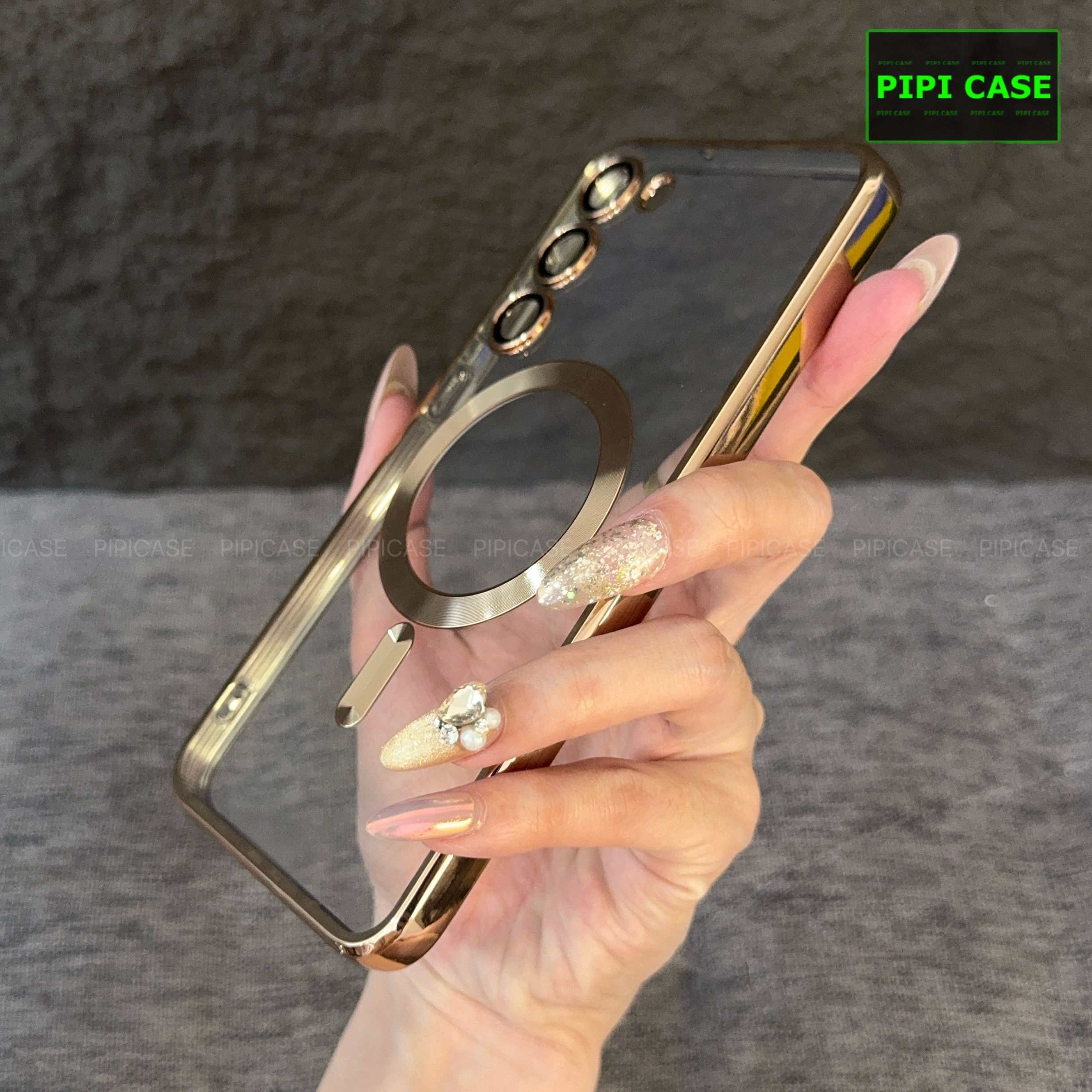 Ốp Lưng Samsung S23 5G - Ticker - Vàng_thumbnail_2