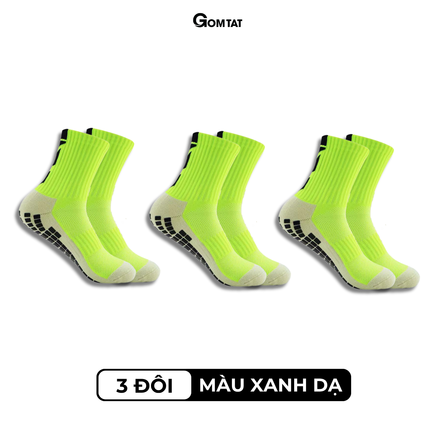 Combo tất thể thao nam đá bóng GOMTAT, chất liệu cotton, silicon chống trượt - TIA-DB-506_thumbnail_14