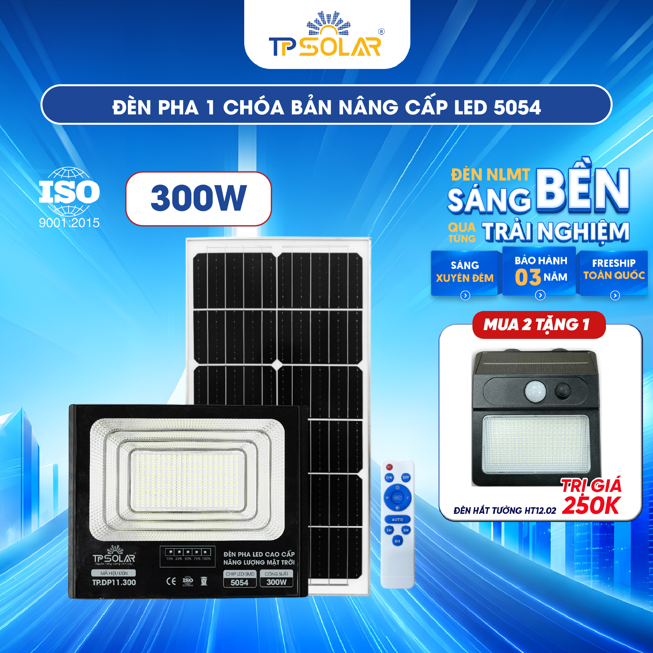 Đèn pha LED 1 chóa cao cấp năng lượng mặt trời TP SOLAR DP11_thumbnail_8