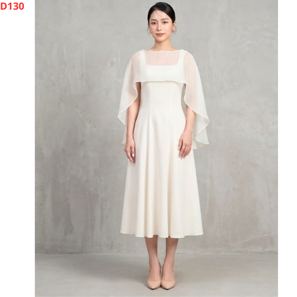 Đầm linen khăn tơ