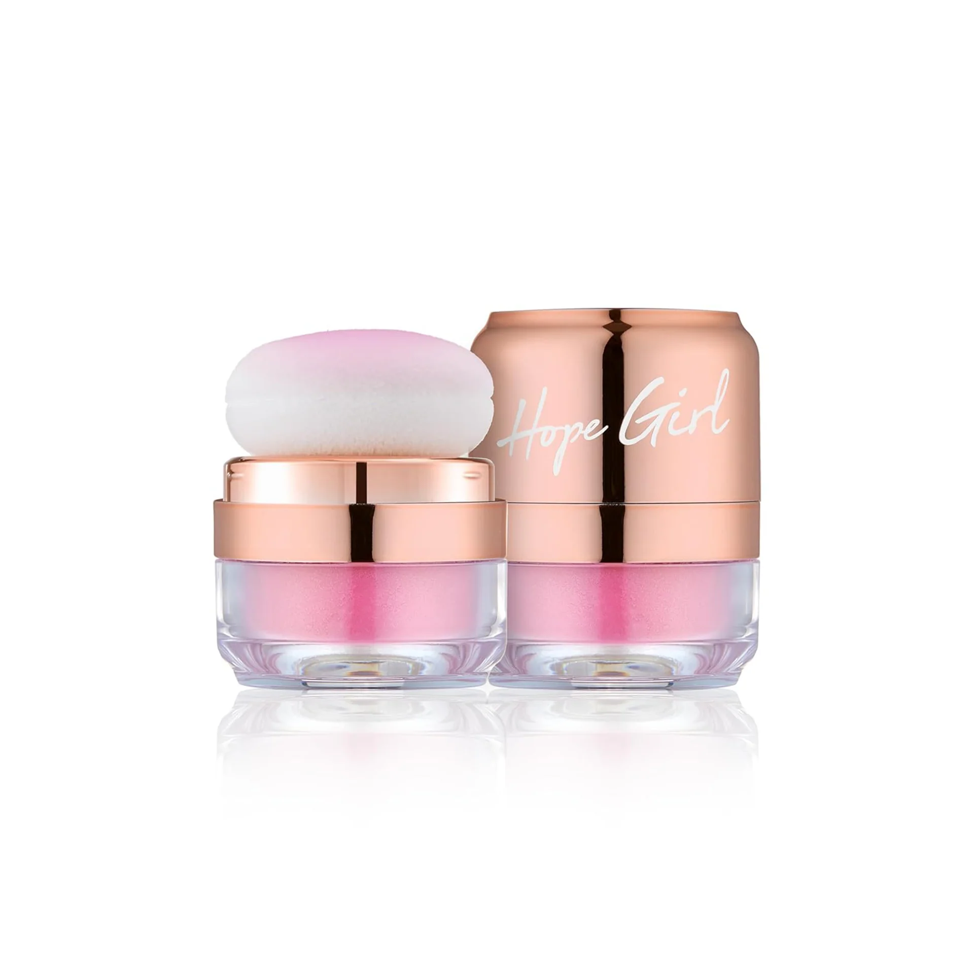 HOPE GIRL 3D POWDER BLUSHER - Phấn Má Hồng 3D Tự Nhiên Bền Màu Mịn Lì - Chiết Xuất Nguyên Liệu Thiên Nhiên Từ Jeju & Bột Thạch Anh Tím - 5g - [HG003]