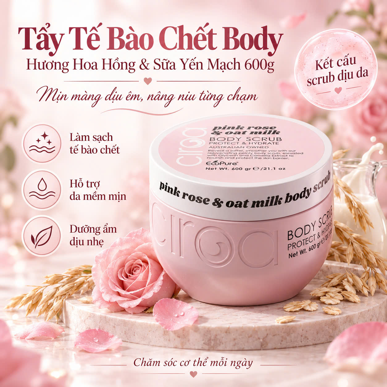 TẨY TẾ BÀO CHẾT CIROA TẶNG KEM DƯỠNG DA TAY_thumbnail_1